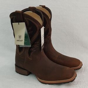 Ariat Men's Distressed Tan Hybrid VentTEK Boots 10031454